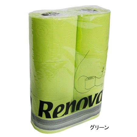 Renova レノヴァ　ポルトガル発　ＲＥＮＯＶＡ　レノバ　高級フレグランスカラートイレットペーパー6ロール赤（レッド）　セレブご用達