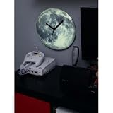 Kikkerland Claire de Lune Moonlight Clock