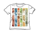  : Justice League Columns Youth S/S T-shirt in White by DC Comics