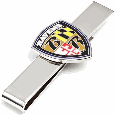 Baltimore Ravens NFL Sport Logo Mascot Tie Bar Team