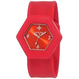[ルンバタイム] rumba Time 腕時計 Broadway HEX Big Apple レッド スラップウォッチ [並行輸入品]