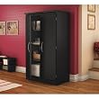 South Shore Morgan Collection Storage Cabinet, Solid Black