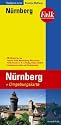 Falk Stadtplan Extra Standardfaltung N&uuml;rnberg