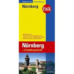 Falk Stadtplan Extra Standardfaltung N�rnberg