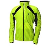 Pearl Izumi Women's Vagabond II Jacket, Small, Screaming Yellow/ Lime Green