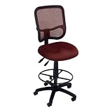 OFM, Inc. ComfySeat Mesh-Back Posture Drafting Stool w/out Arm Rests