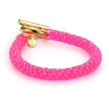 nOir Shaka Neon Pink Lanyard Bracelet