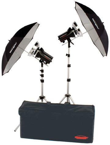 Photogenic AKC640K 640ws 2x320ws Studiomax III Monolight Lighting Kit