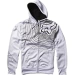 Fox Racing V3 Zip Front Fleece [White] M White Medium