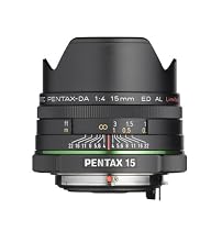 Pentax SMC 15mm f/4.0 DA ED AL Limited Wide Angle Lens for Pentax Digital SLR Cameras