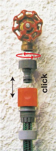 Gardena 36826 Garden Hose Repair Quick Connector