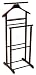 Körperpflege & Bad : Herrendiener Diener aus tabakfarbenem Massivholz, Breite 47cm x Tiefe 36cm x Höhe 102cm, HA30869