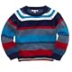 Blue Zoo Blue striped crew neck jumper