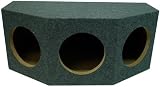 American Sound Connection HP312 3X12 Sealed 12-Inch Round 1-Inch Premium Rear Fire