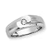 14K White Gold 0.15 ct. Diamond Men's Ring