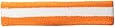 Terry Stripe Headband-Orange White W15S28C