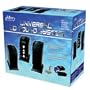 Crystal Clear Universal 2D Stereo Surround Sound System - Black