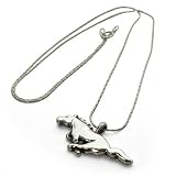 Ford Mustang Sterling Silver Necklace