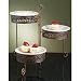 VALENCIA 3 TIERED PLATE RACK - 3 TIERED PLATE RACK, VALENCIA COLLECTION