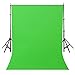 LYLYCTY Background 5x7ft Non-woven Fabric Solid Color Green Screen Photo Backdrop Studio Photography Props LY063