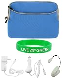 5n1 Non-OEM Amazon Kindle DX 9.7 Dual-Pocket Sleeve Case - Blue