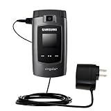 Rapid Wall / AC Charger for the Samsung SGH-A707 - Gomadic Brand w/ TipExchange Technology