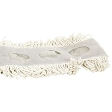 Rubbermaid FGM15000 Cut to Length Dust Mop, 40' Length x 5" Width, White