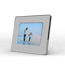 Agfaphoto AF5080M 8 inch Multimedia Digital Photoframe - Silver