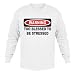 WARNING TOO BLESSED TO BE STRESSED Youth Long Sleeve T-Shirt (for Kids) Various Color...
