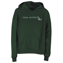 Sweatshirt Woman Dark Green " Keep Sackbut " Instruments