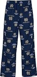 Notre Dame Fighting Irish Youth Navy Team Logo Printed Pants