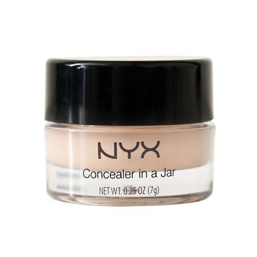 NYX Cosmetics Concealer Jar, Light, 0.83 Ounce