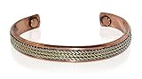 Unisex Genuine Solid Copper Indian 7 Magnetic Bracelet