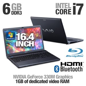 Sony VAIO(R) VPCF125FX/B F Series 16.4" Notebook PC - Black
