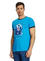 Galvanni Camiseta Manga Corta (Turquesa)