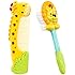 Sassy Jungle Soft Grip Comb and Brush Set