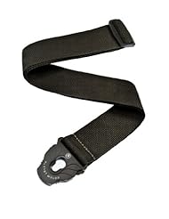 Planet Waves Planet Lock Guitar Strap, Polypropylene, Black