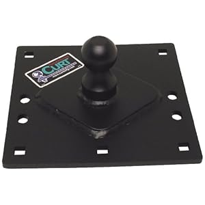 Curt Manufacturing 61100 Hitch Plate With Ball
