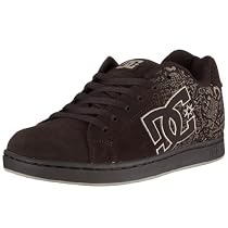DC Men's Character Skate Shoe,Dark Chocolate/Print,6 M US