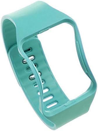 Rensh Samsung Galaxy Gear S R750 Smartwatch Colorful Replacement Silicone Band (Cyan)