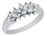 Diamond 1/2 Carat (ctw) Ring in 14K White Gold