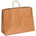 Aviditi BGS108W Paper Shopping Bag, 16" Length x 6" Width x 12" Height, White (Case of 250)