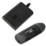 GTMax 250G HDD Hard Disk Drive With Black USB Memory Card Reader for Microsoft XBOX 360