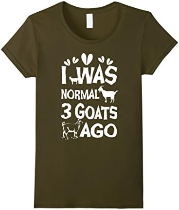 Women's Goat Shirt Large Olive