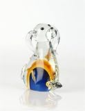 C85 "My Dog" Handblown Glass Art Animal