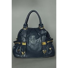 *The Extras The Edison Bag in Blue,Bags (Handbags/Totes) for Women