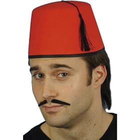 Red Felt Fez