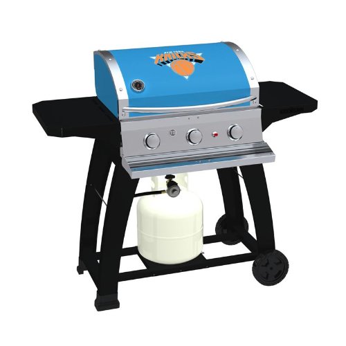 Team Grill PGD11091NBANYK01 Patio Series GAME-DAY Gas Grill, New York Knicks