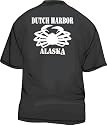 Dutch Harbor Alaska CRAB Logo Men's tee Shirt in 12 colors Small thru 6XL