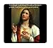Jesus Mouse pad